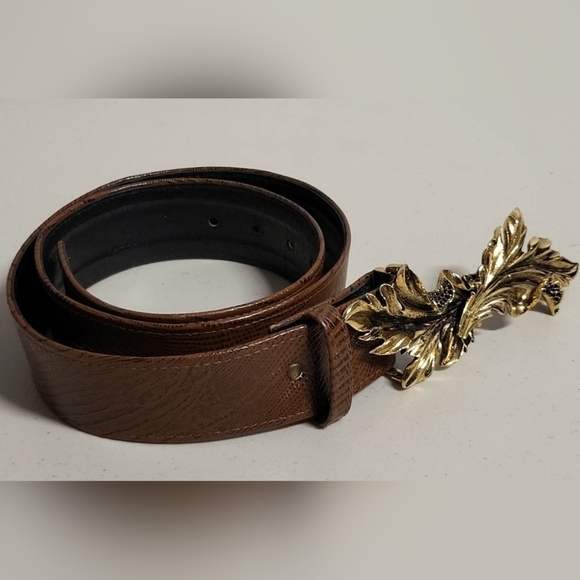 Jay Feinberg Strongwater Signed Designer Belt SIZE MEDIUM - Picture 10 of 15